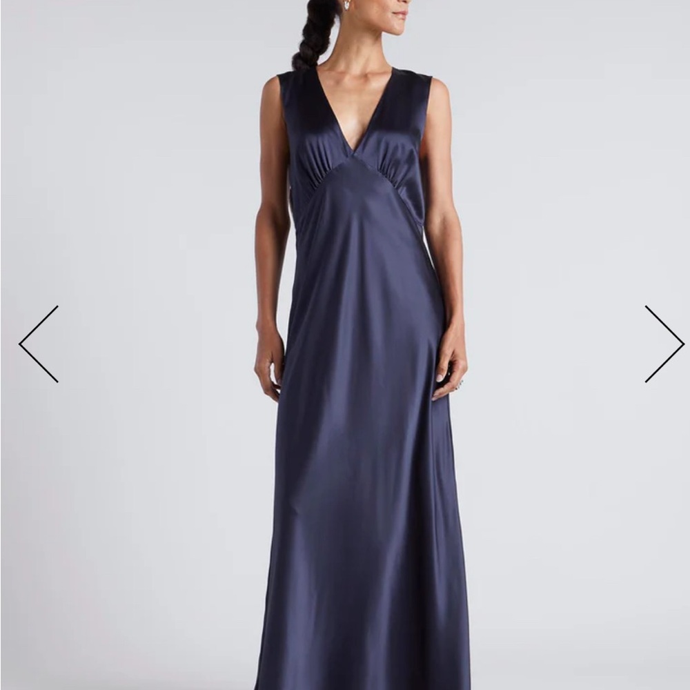 Kate Young x Splendid Silk Maxi Dress Size Medium